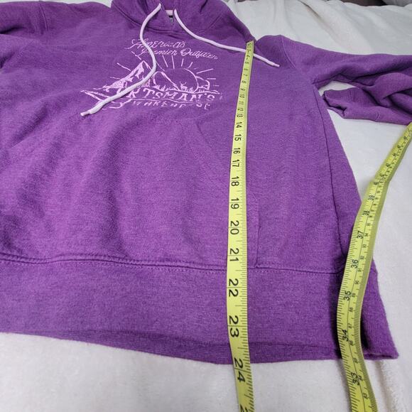 Sportsman's warehouse purple hoodie pullover medium womens - Picture 4 of 5